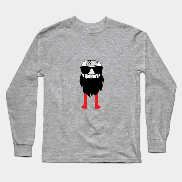 hipster epilator Long Sleeve T-Shirt by uncutcreations